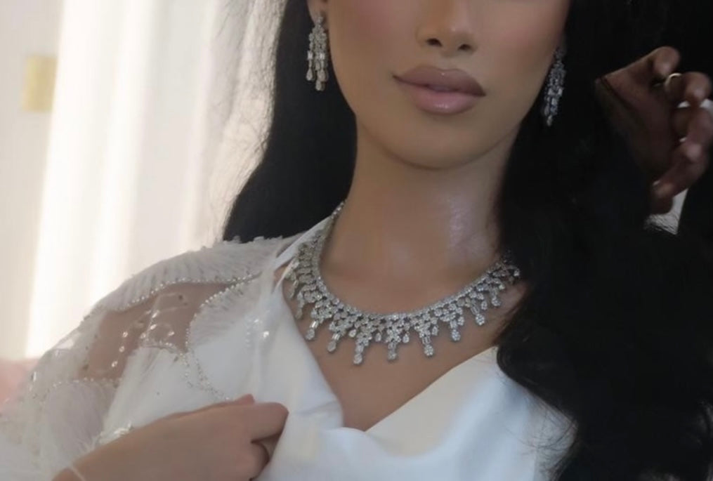 Rhodium Plated Cubic Zirconia