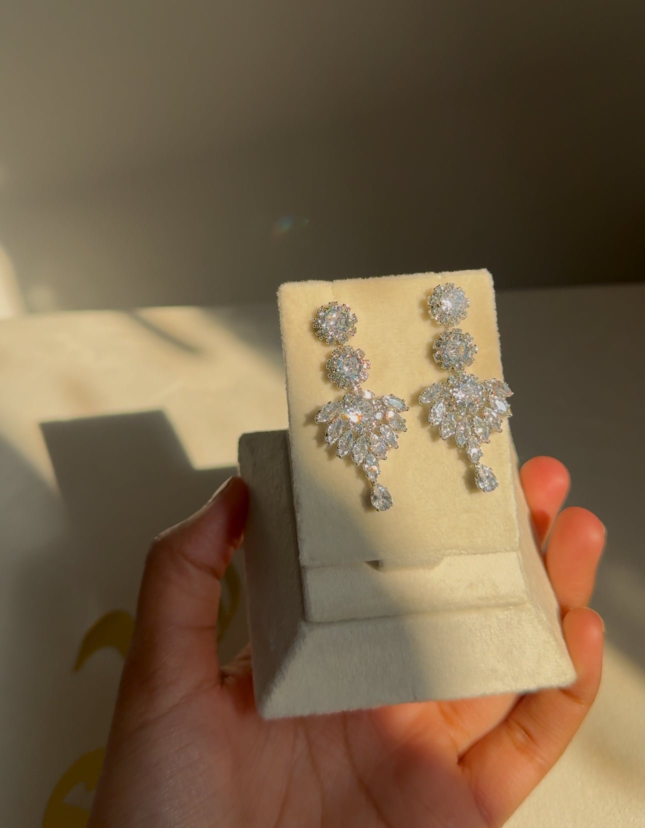 Chunky Diamond Zirconia Set