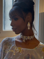 Vintage Detail Yellow Diamond Set