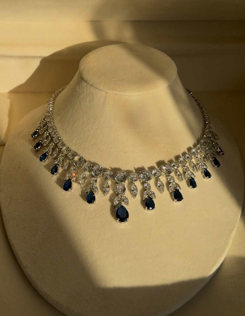 Midnight Blue Zircon Set