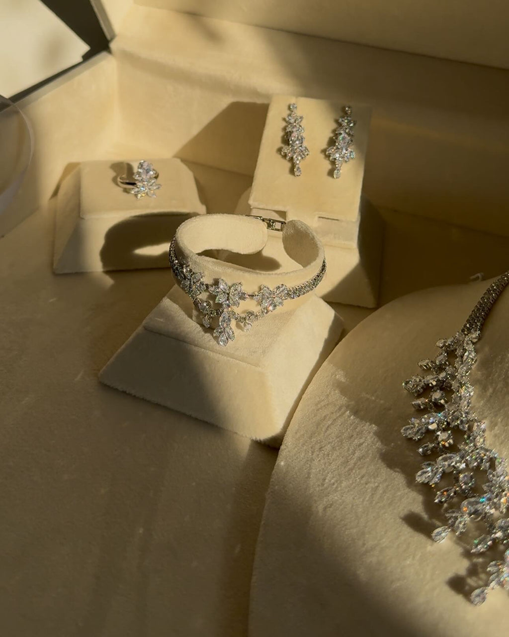 Princess Set Cubic Zirconia