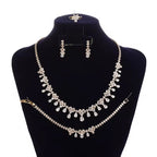 Gold diamond set