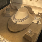 Rhodium Plated Cubic Zirconia