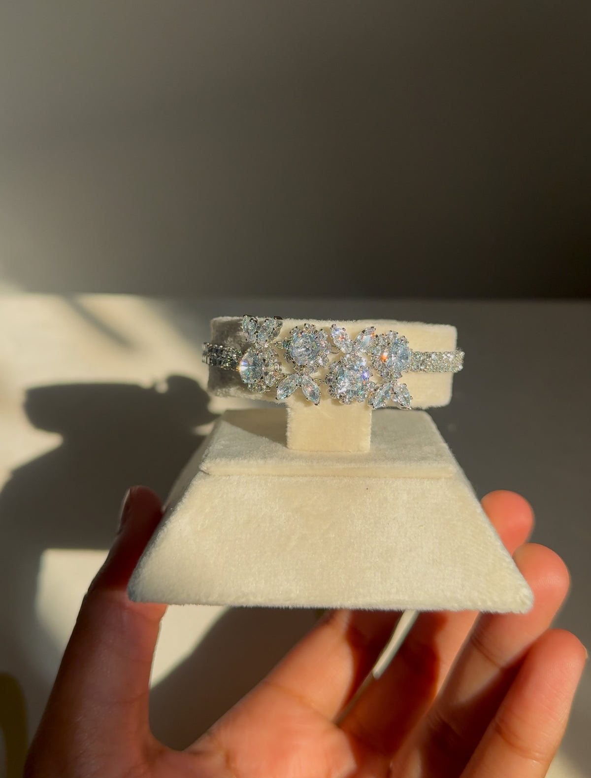 Chunky Diamond Zirconia Set