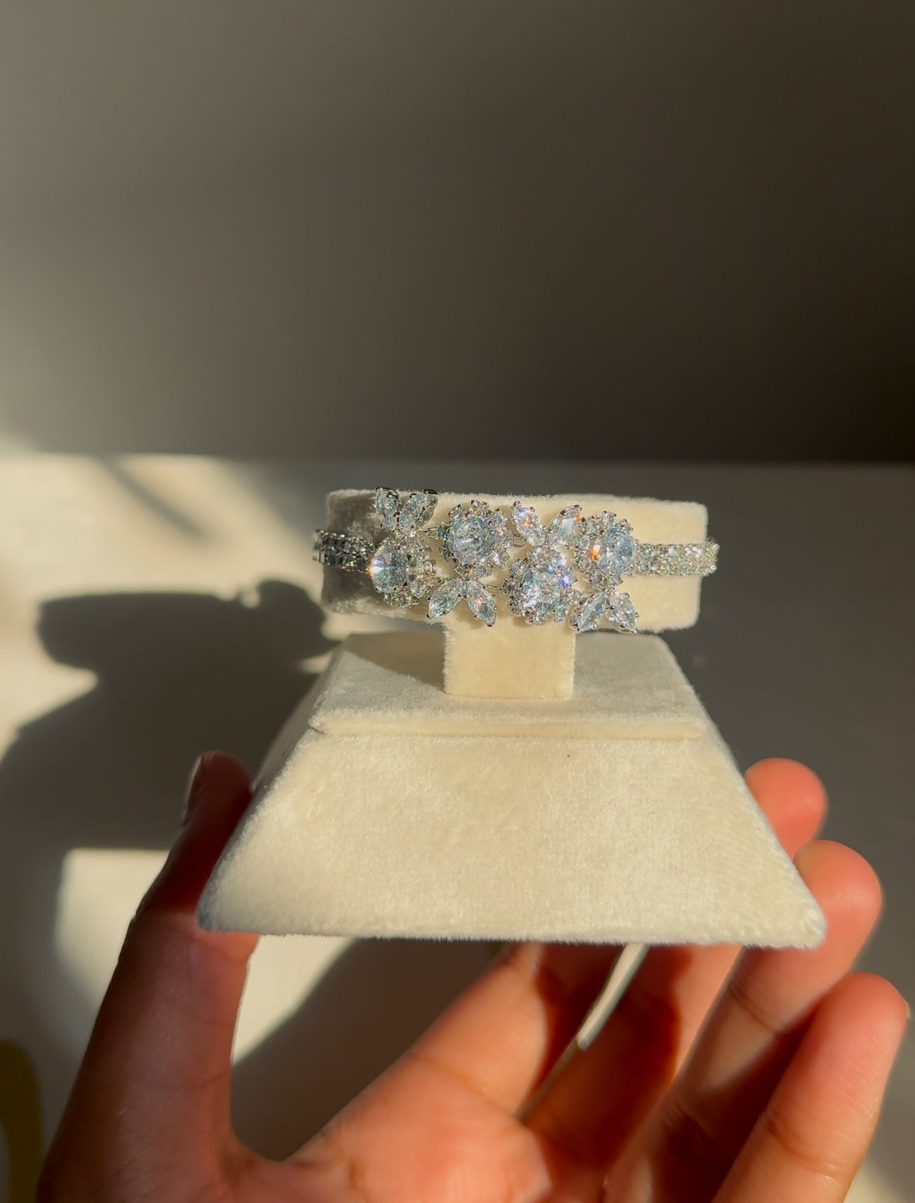 Chunky Diamond Zirconia Set
