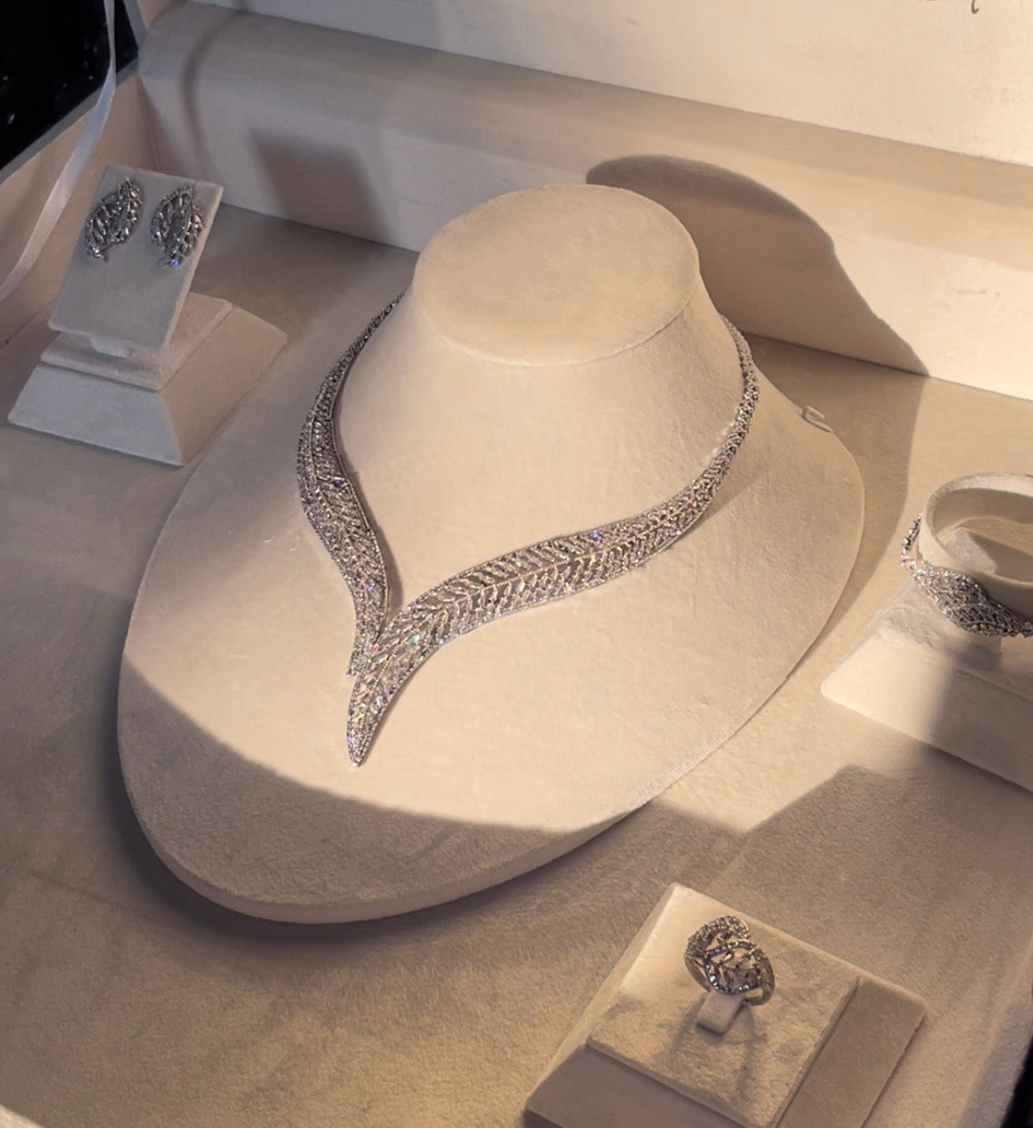 Rhodium Plated Cubic Zirconia