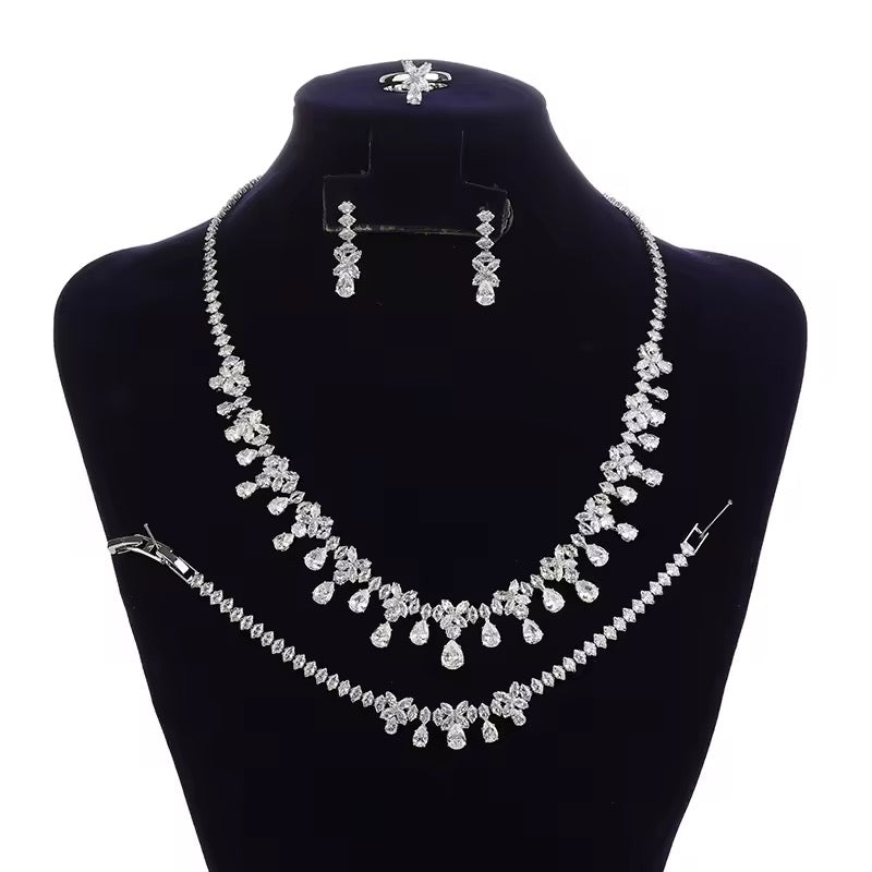 Cubic Zirconia Diamond Set